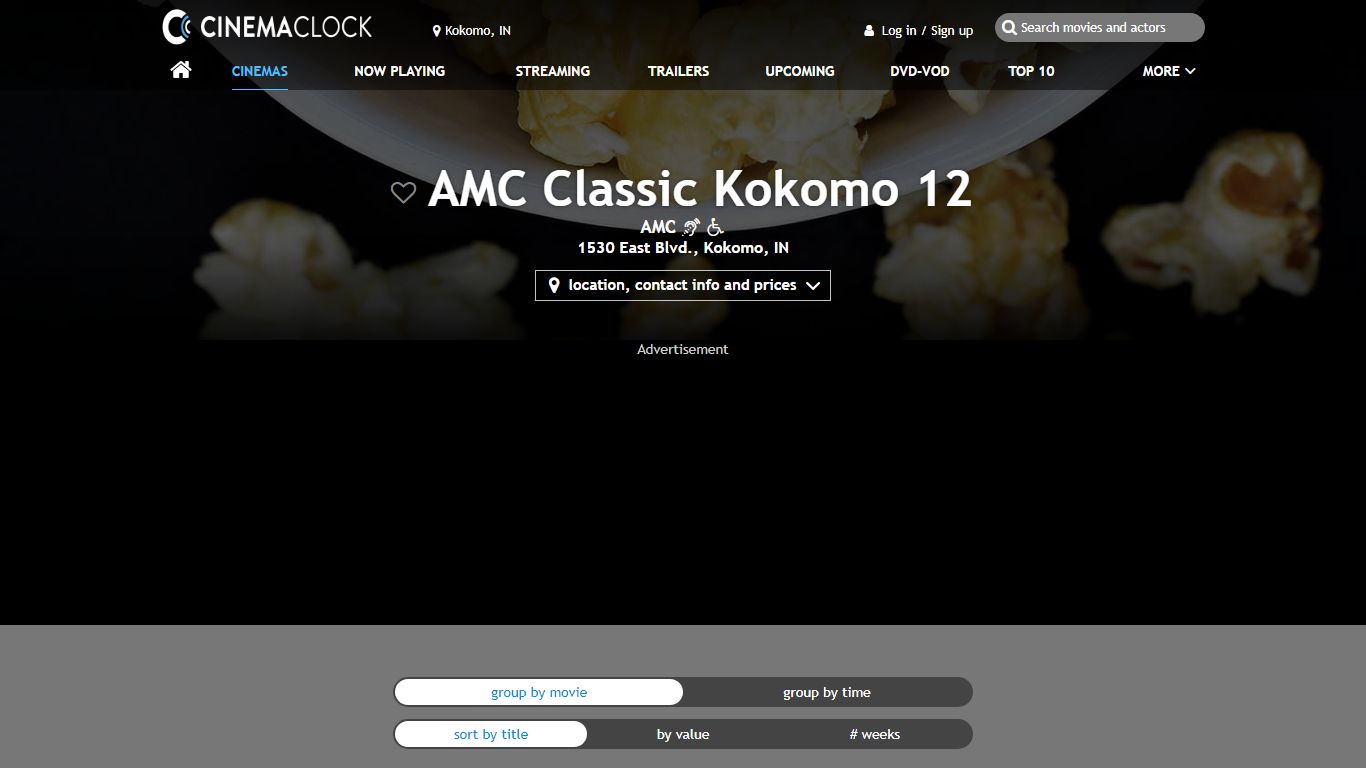 AMC Classic Kokomo 12 movies and showtimes - cinemaclock.com